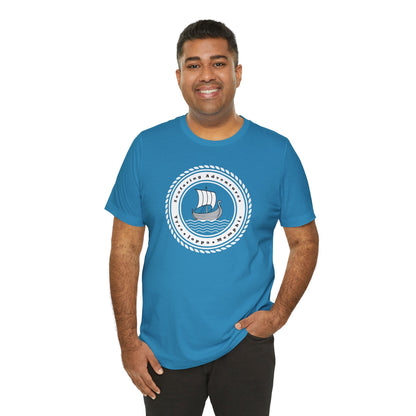 "Seafaring Adventures" Short Sleeve T-Shirt - Front Print