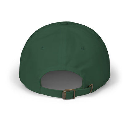 Past Master Embroidered Dad Cap – Compass & Quadrant (Red)