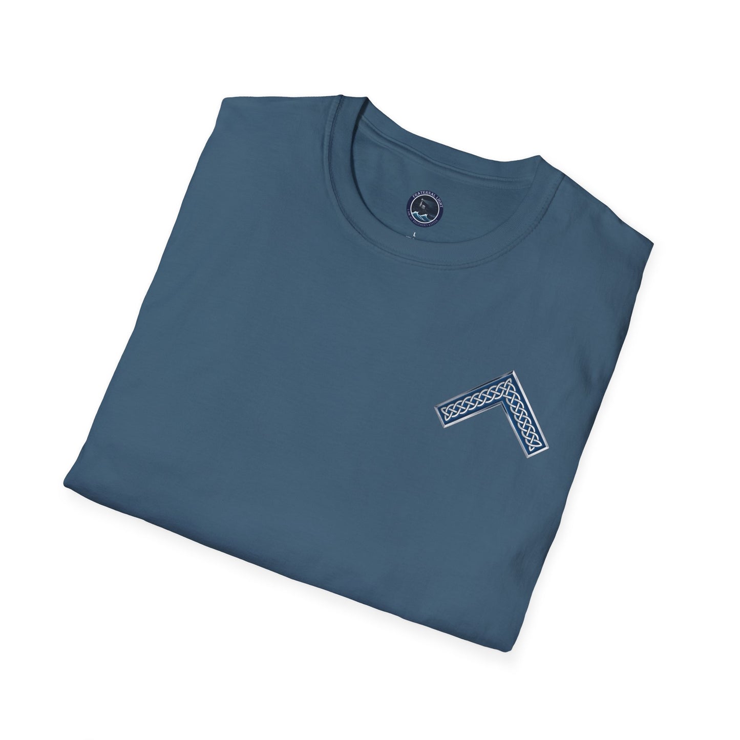 Worshipful Master "Chief Steward" Softstyle T-Shirt - Celtic Square (Two-Sided)