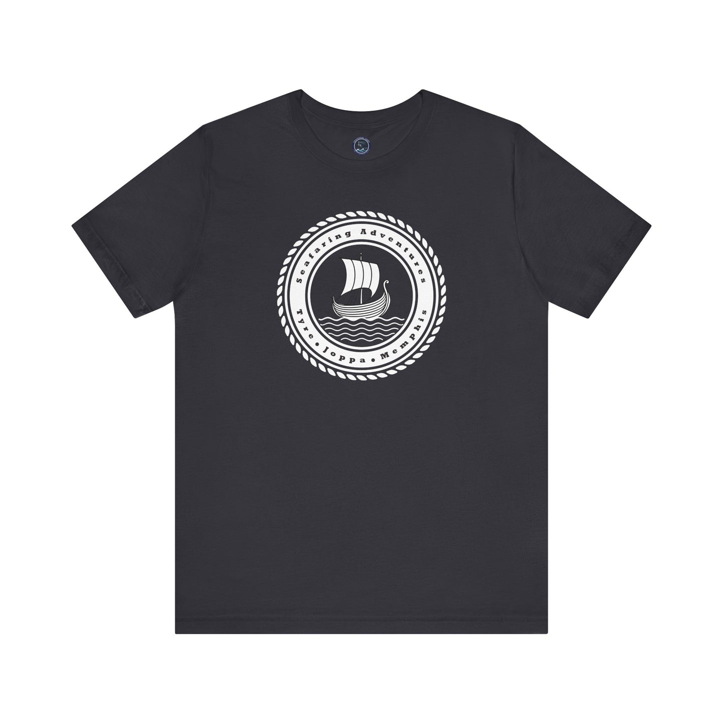 "Seafaring Adventures" Short Sleeve T-Shirt - Front Print