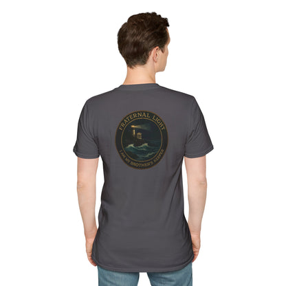 Fraternal Light Softstyle T-Shirt - Vintage Art