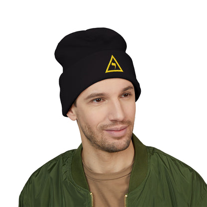 Perfect Elu Embroidered Classic Cuffed Beanie