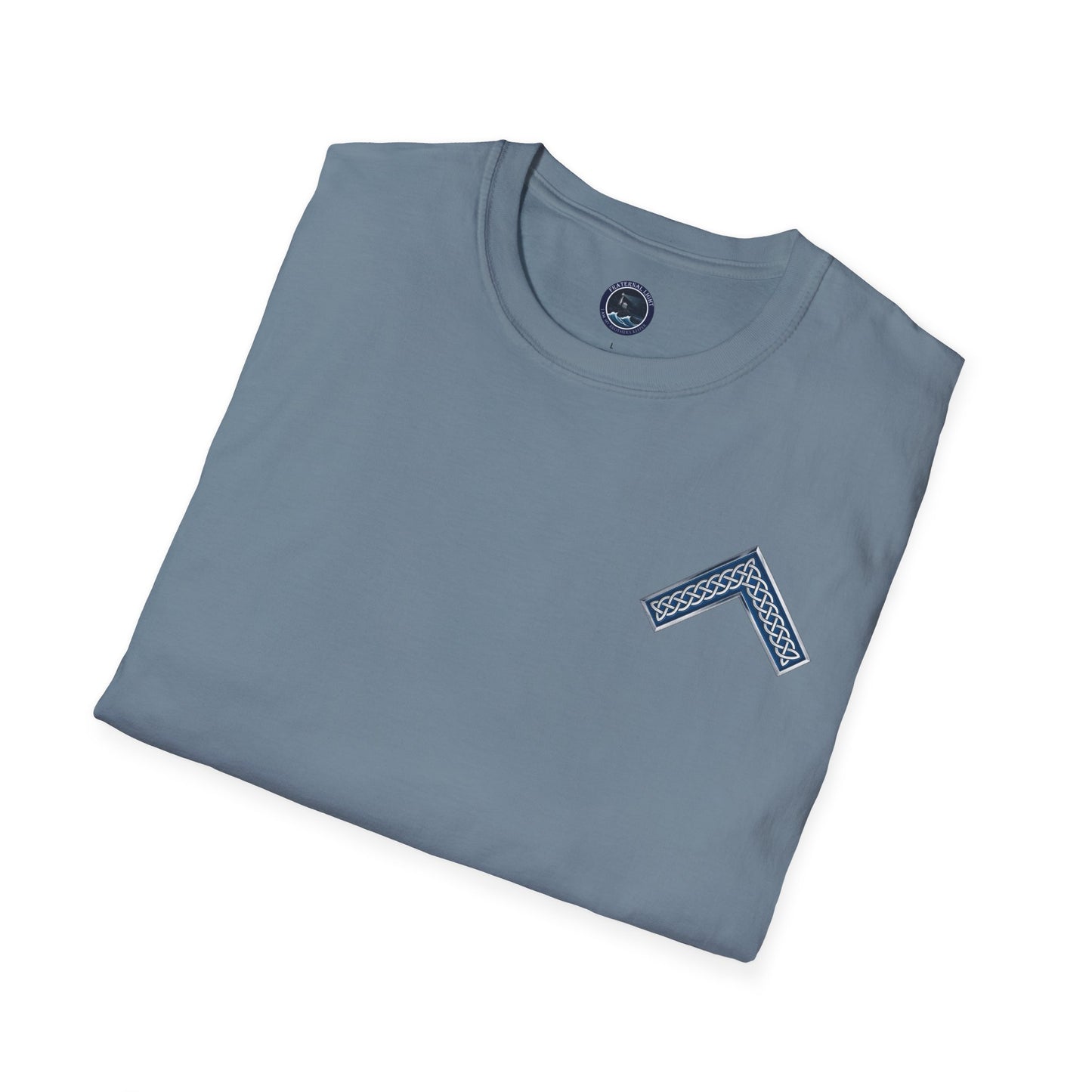 Worshipful Master "Chief Steward" Softstyle T-Shirt - Celtic Square (Two-Sided)