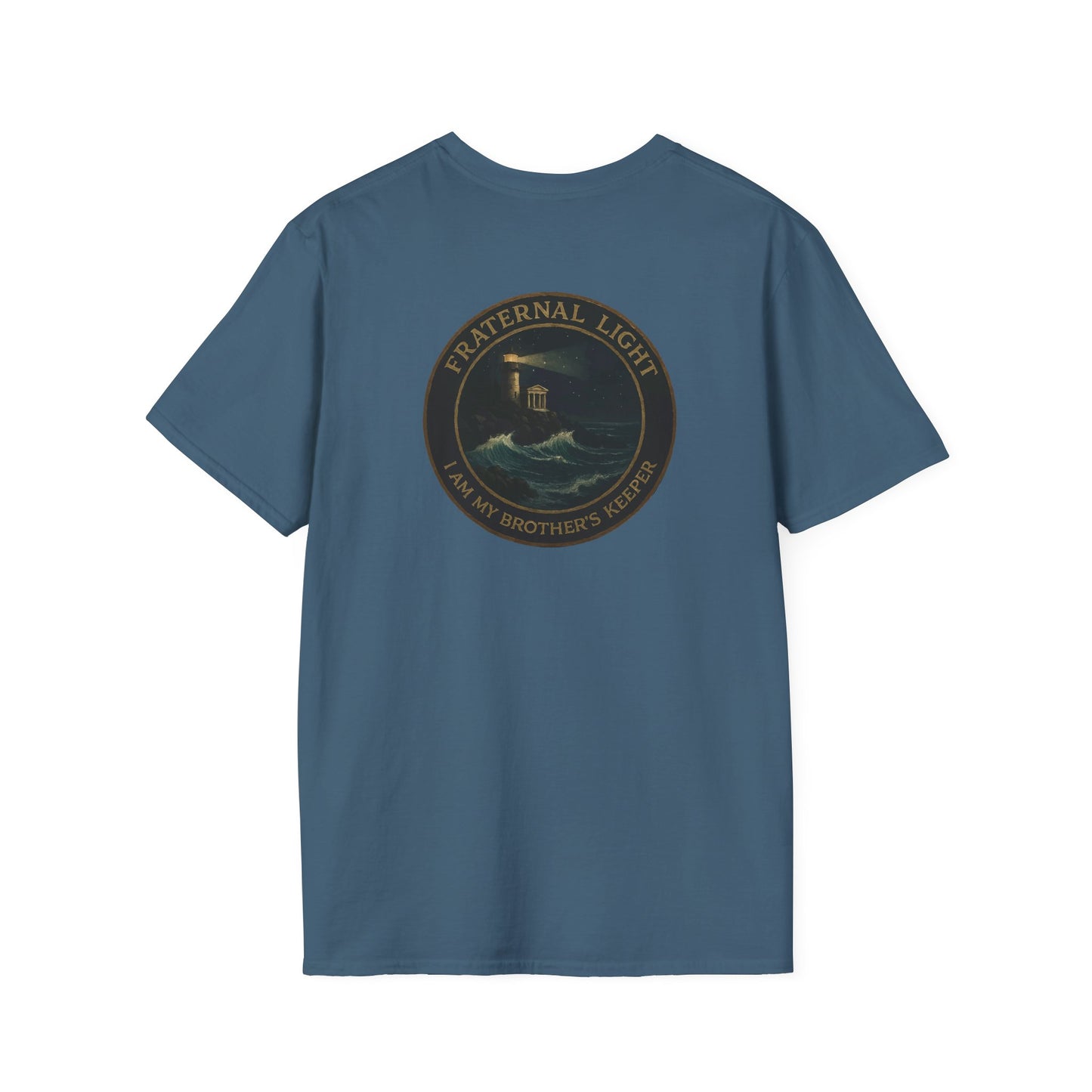 Fraternal Light Softstyle T-Shirt - Vintage Art