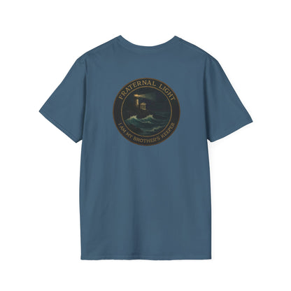 Fraternal Light Softstyle T-Shirt - Vintage Art