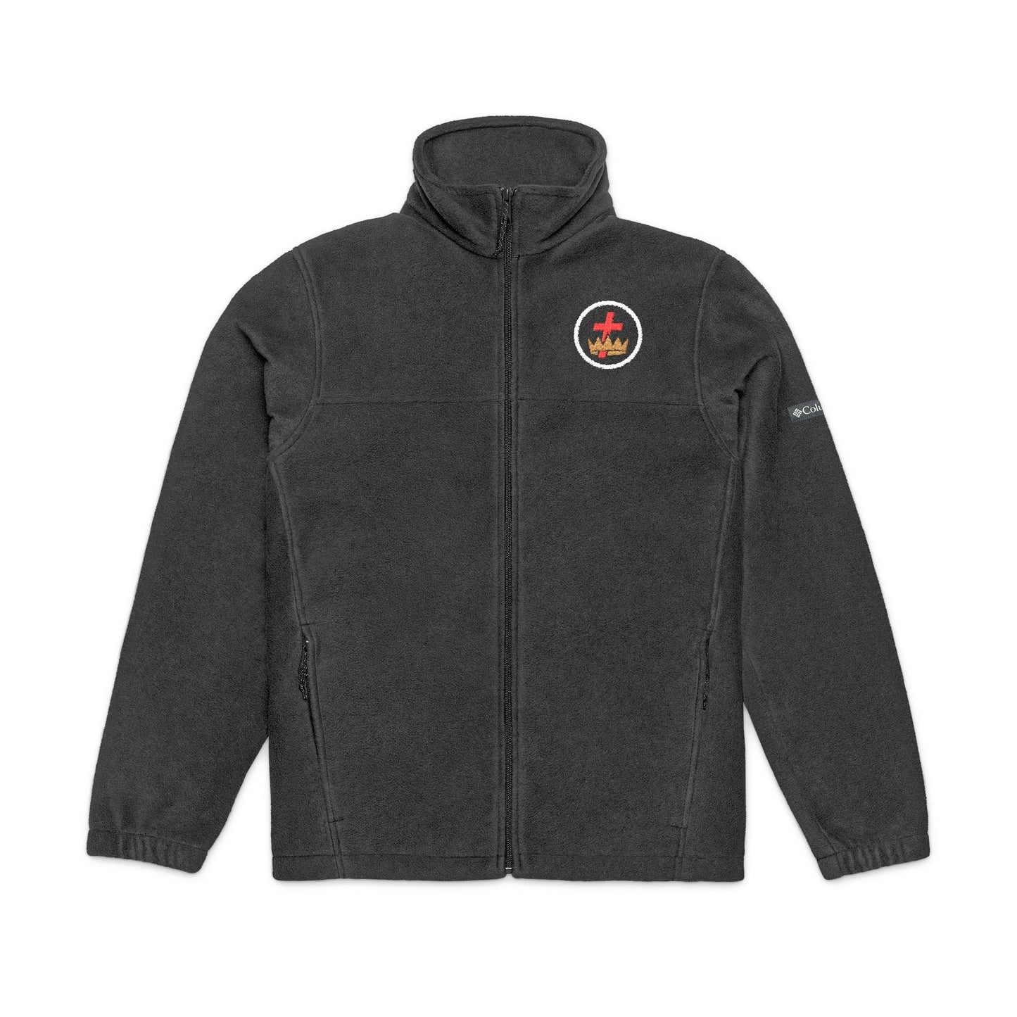 Knights Templar Embroidered Columbia Fleece Jacket
