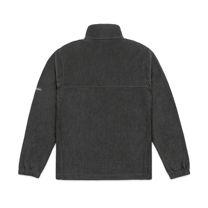 Past Master (Without Square) Embroidered Columbia Fleece Jacket – Green (Sun with Face)