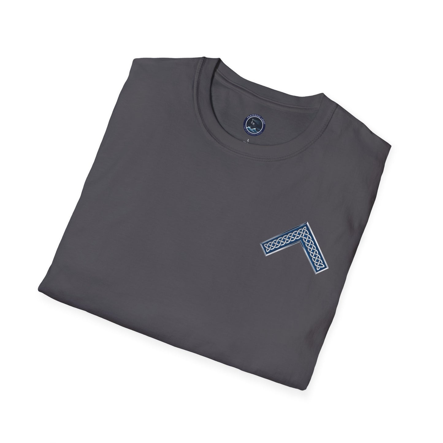 Worshipful Master "Chief Steward" Softstyle T-Shirt - Celtic Square (Two-Sided)