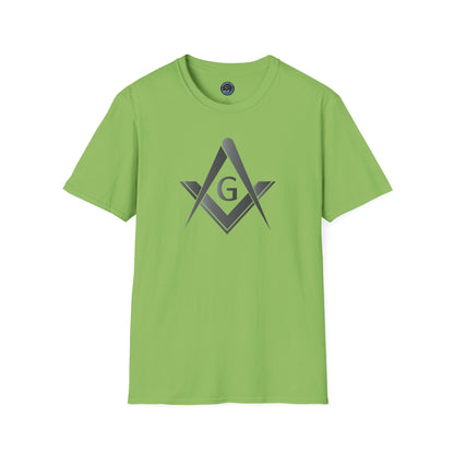 Blackstone Square and Compass Softstyle T-Shirt  - Classic (Front Print)