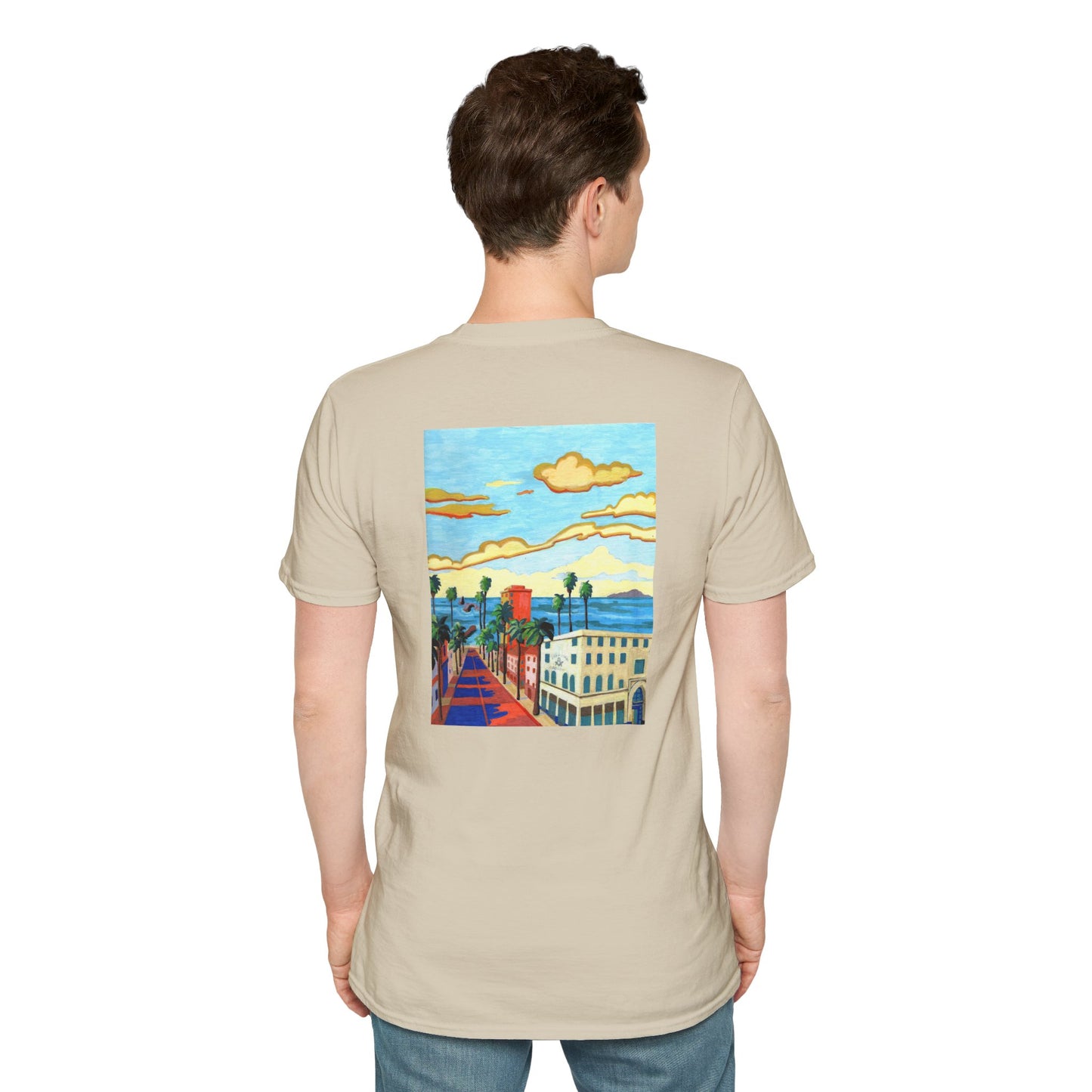 Channel Islands Lodge Softstyle T-Shirt - Custom Art