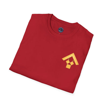 Past Master Jewel Softstyle T-Shirt - Gold (Channel Islands Lodge)