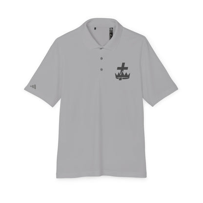 Knights Templar adidas Performance Polo - Black Logo