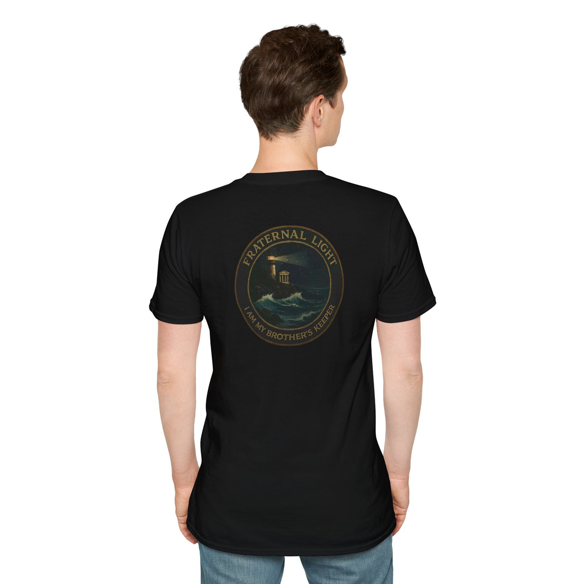 Fraternal Light Softstyle T-Shirt - Vintage Art