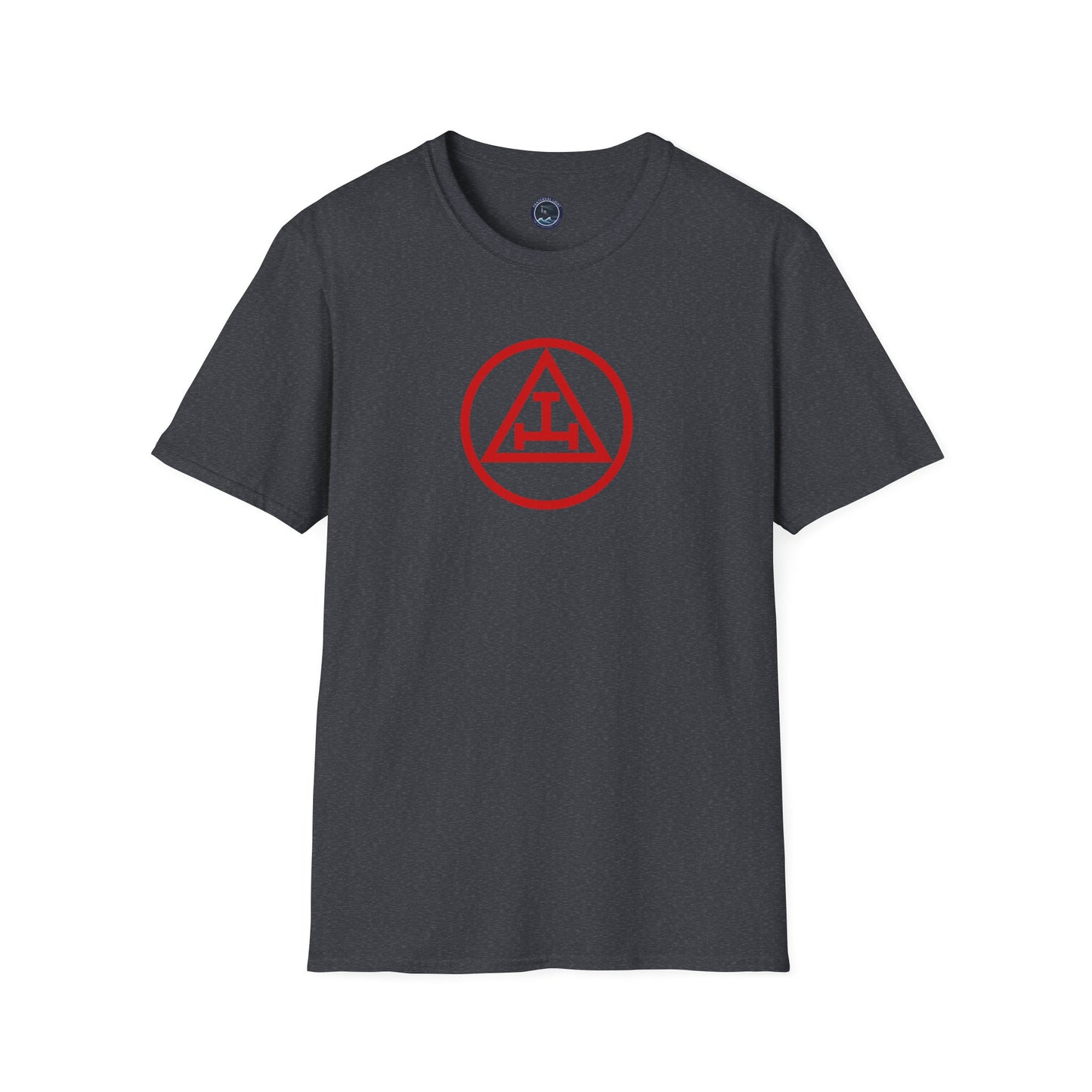 Royal Arch - Red Triple Tau in Circle Short Sleeve T-shirt