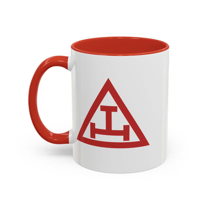 Two-Sided Royal Arch Accented Coffee Mug - Triple Tau