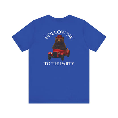 Shriners "Follow Me to the Party" Short Sleeve T-Shirt
