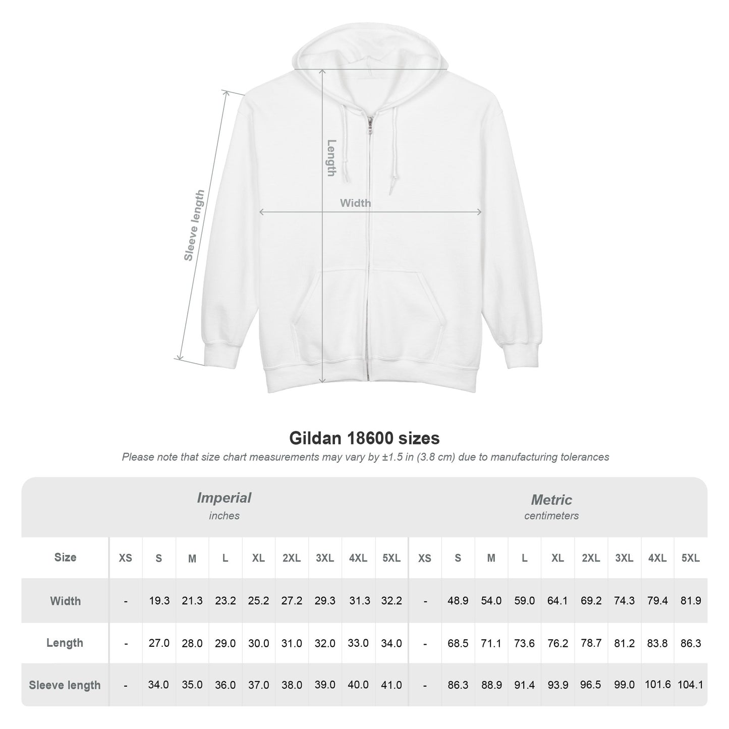 Past Master Embroidered Heavy Blend Full Zip Hooded Sweatshirt - Compass & Quadrant (Greek Key Pattern)