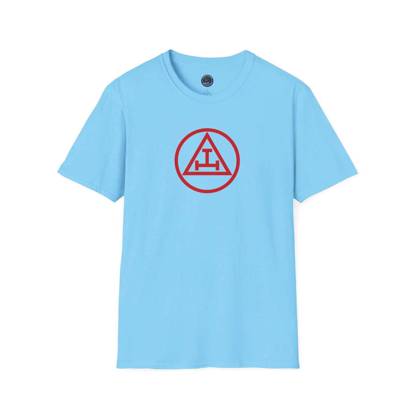 Royal Arch - Red Triple Tau in Circle Short Sleeve T-shirt