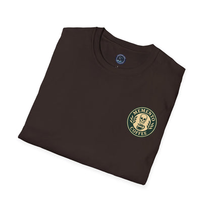 Memento Coffee Softstyle T-Shirt - Acacia (Green/Tan)