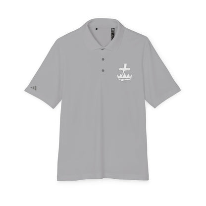 Knights Templar adidas Performance Polo - White Logo