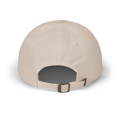 Past Master Embroidered Dad Cap – Compass & Quadrant (Red)
