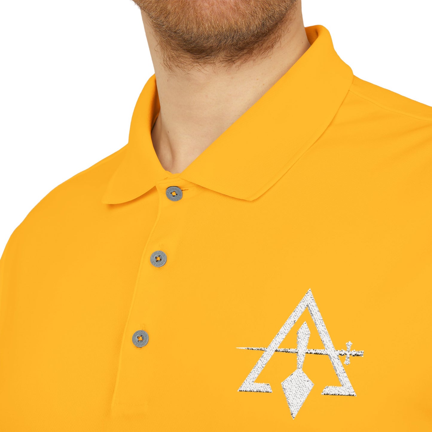 Cryptic Council adidas Performance Polo - White Logo