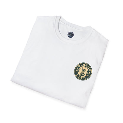 Memento Coffee Softstyle T-Shirt - Acacia (Green/Tan)