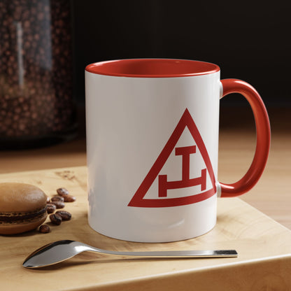 Two-Sided Royal Arch Accented Coffee Mug - Triple Tau