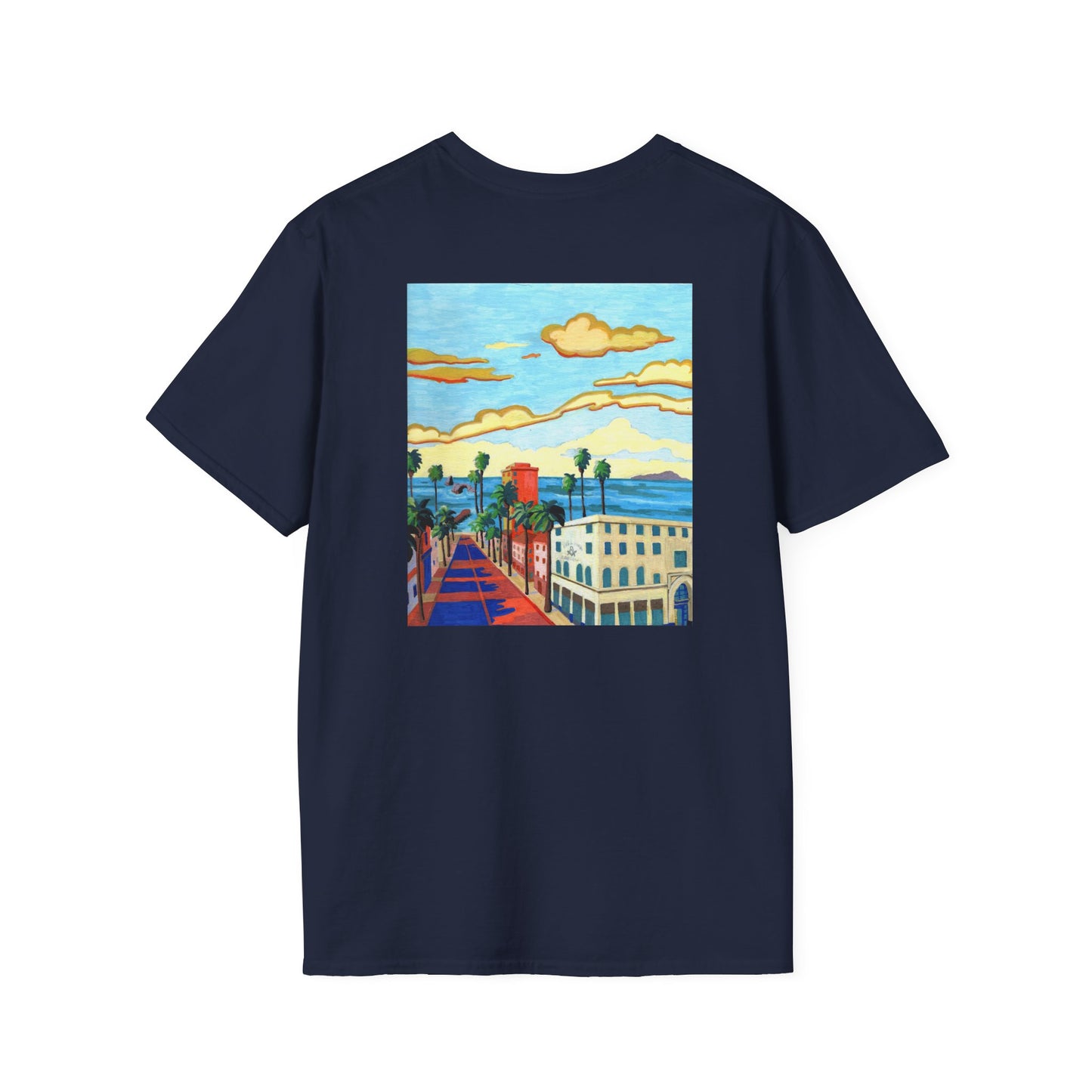 Channel Islands Lodge Softstyle T-Shirt - Custom Art