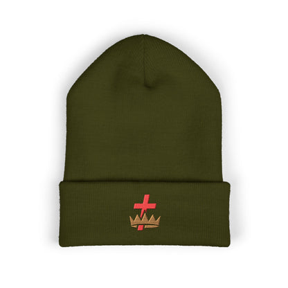 Knights Templar Embroidered Classic Cuffed Beanie