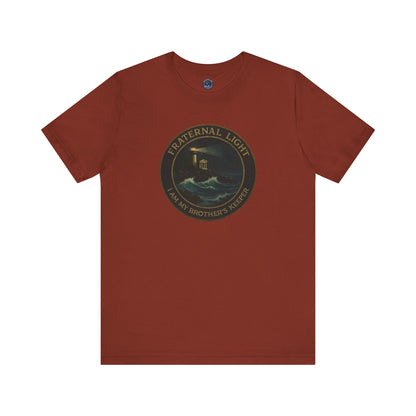 Fraternal Light Vintage Art Short Sleeve T-Shirt