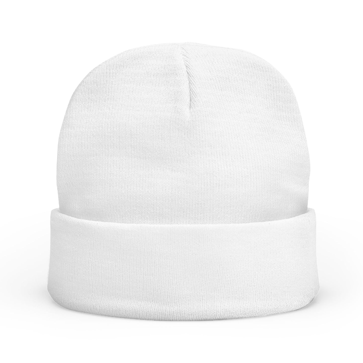 Knights Templar Embroidered Knit Beanie - Black Emblem