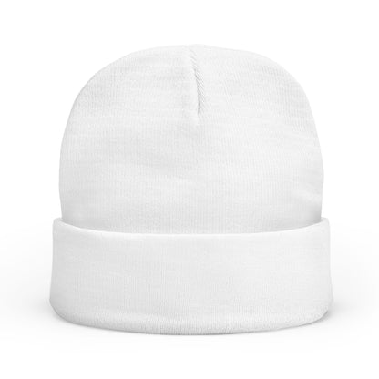 Knights Templar Embroidered Knit Beanie - Black Emblem