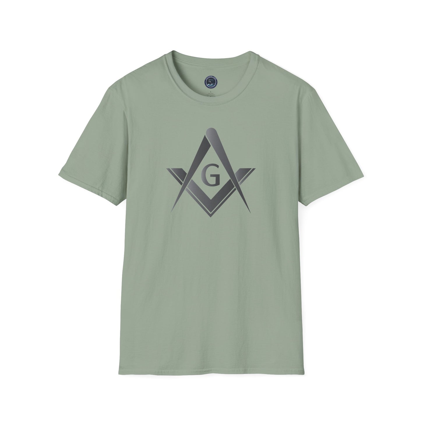 Blackstone Square and Compass Softstyle T-Shirt  - Classic (Front Print)