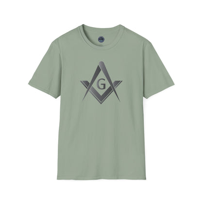 Blackstone Square and Compass Softstyle T-Shirt  - Classic (Front Print)