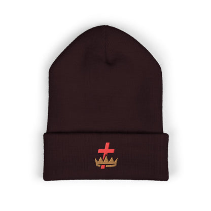 Knights Templar Embroidered Classic Cuffed Beanie
