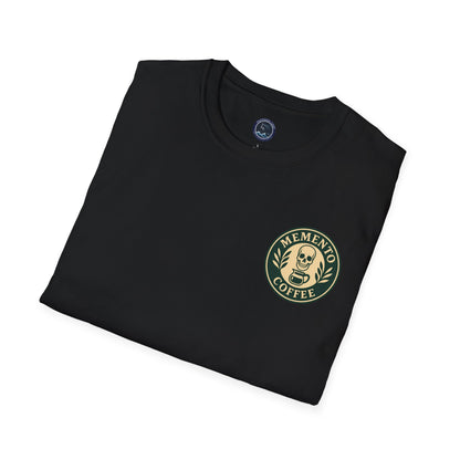 Memento Coffee Softstyle T-Shirt - Acacia (Green/Tan)