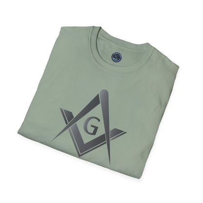 Blackstone Square and Compass Softstyle T-Shirt  - Classic (Front Print)