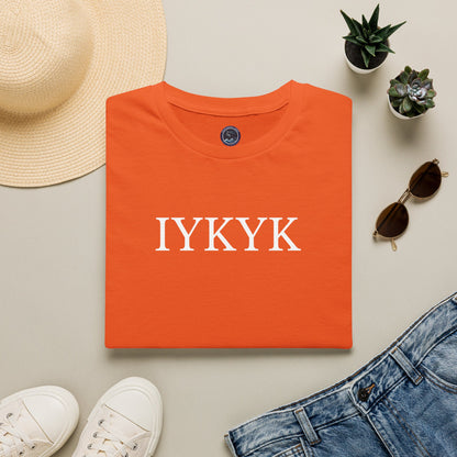 "IYKYK" Softstyle T-Shirt - White Letters