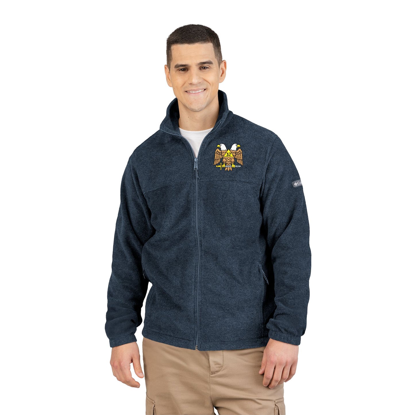 Scottish Rite Embroidered Columbia Fleece Jacket