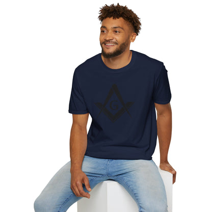 Square and Compass Softstyle T-Shirt - Classic (Stealth Series)