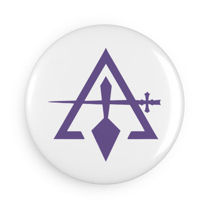 Cryptic Council Round Button Magnet (1 & 10 pcs)