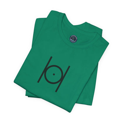 Point within a Circle T-Shirt - Classic (Green, Front Facing)