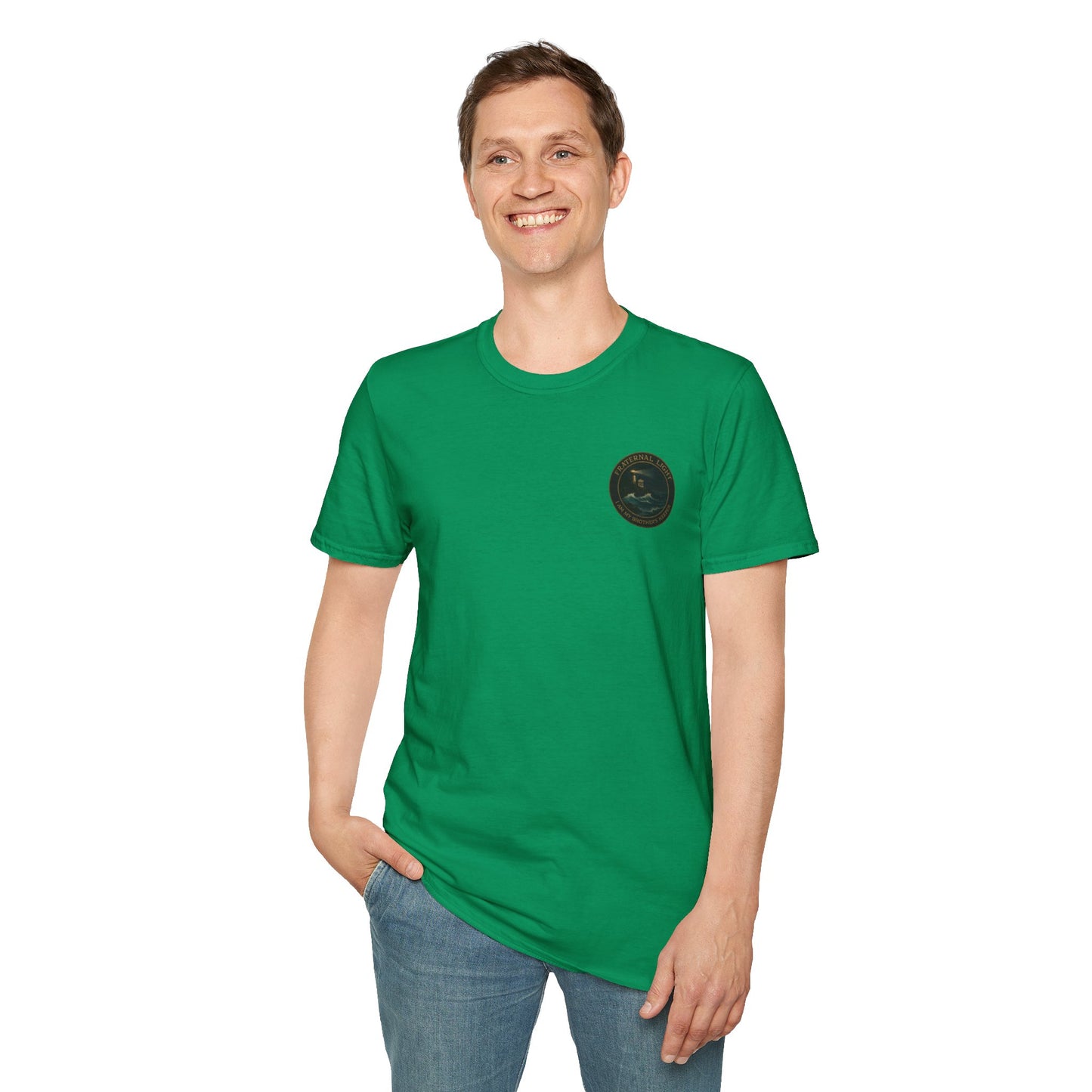 Fraternal Light Softstyle T-Shirt - Vintage Art