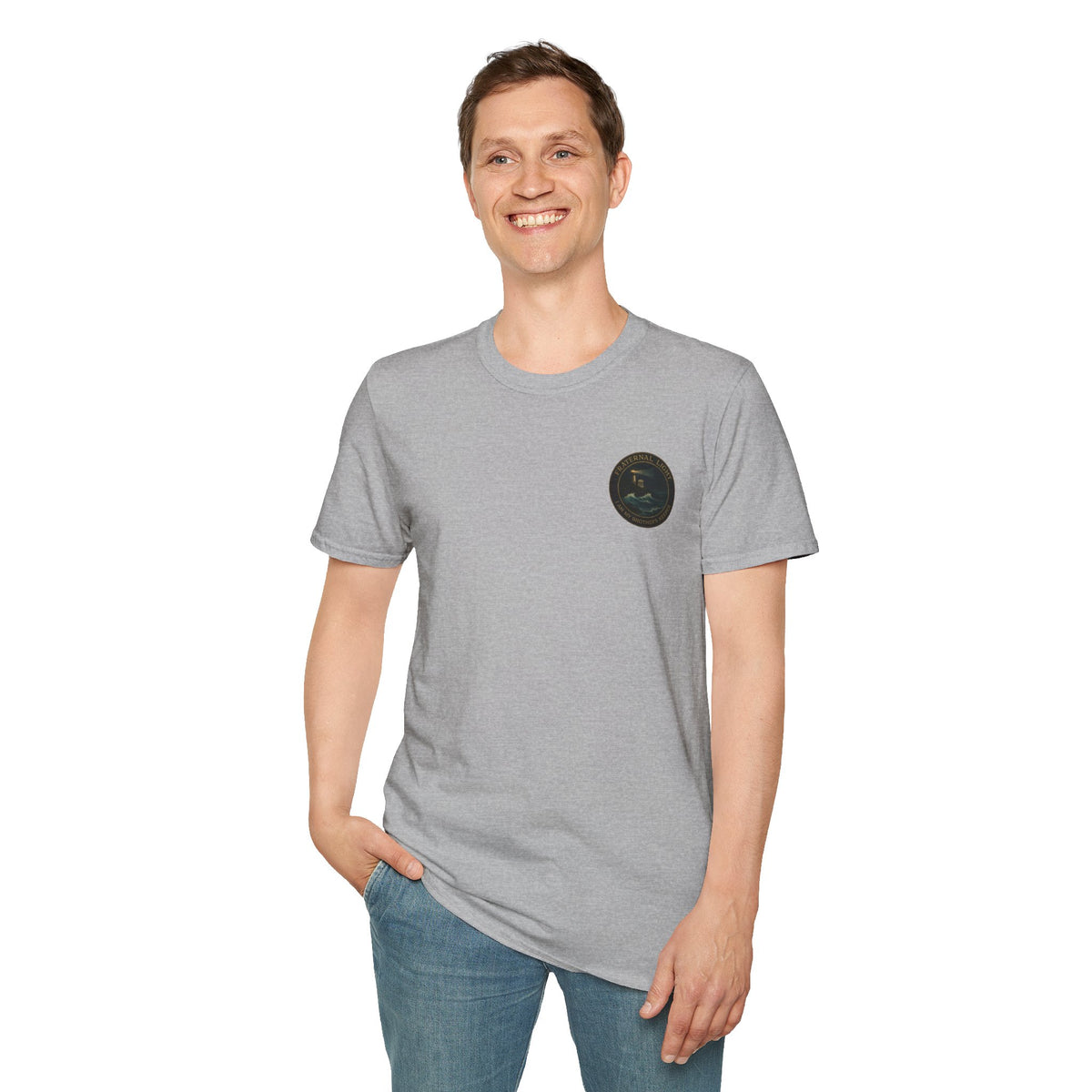 Fraternal Light Softstyle T-Shirt - Vintage Art