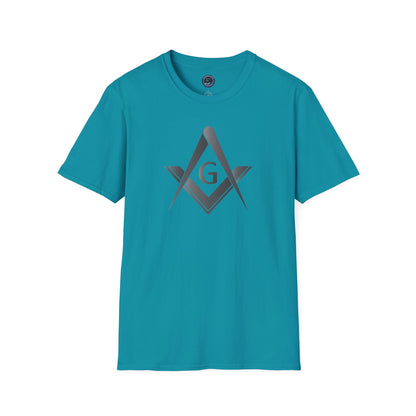 Blackstone Square and Compass Softstyle T-Shirt  - Classic (Front Print)