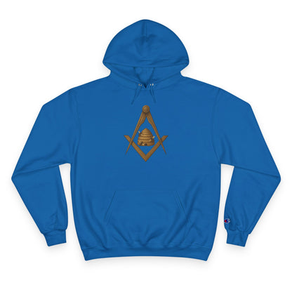 Beehive Square and Compass Champion Hoodie