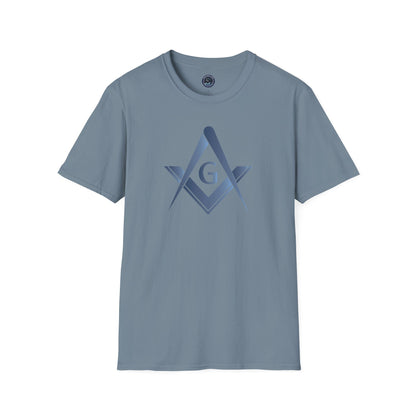 Bluestone Square and Compass Softstyle T-Shirt  - Classic (Front Print)