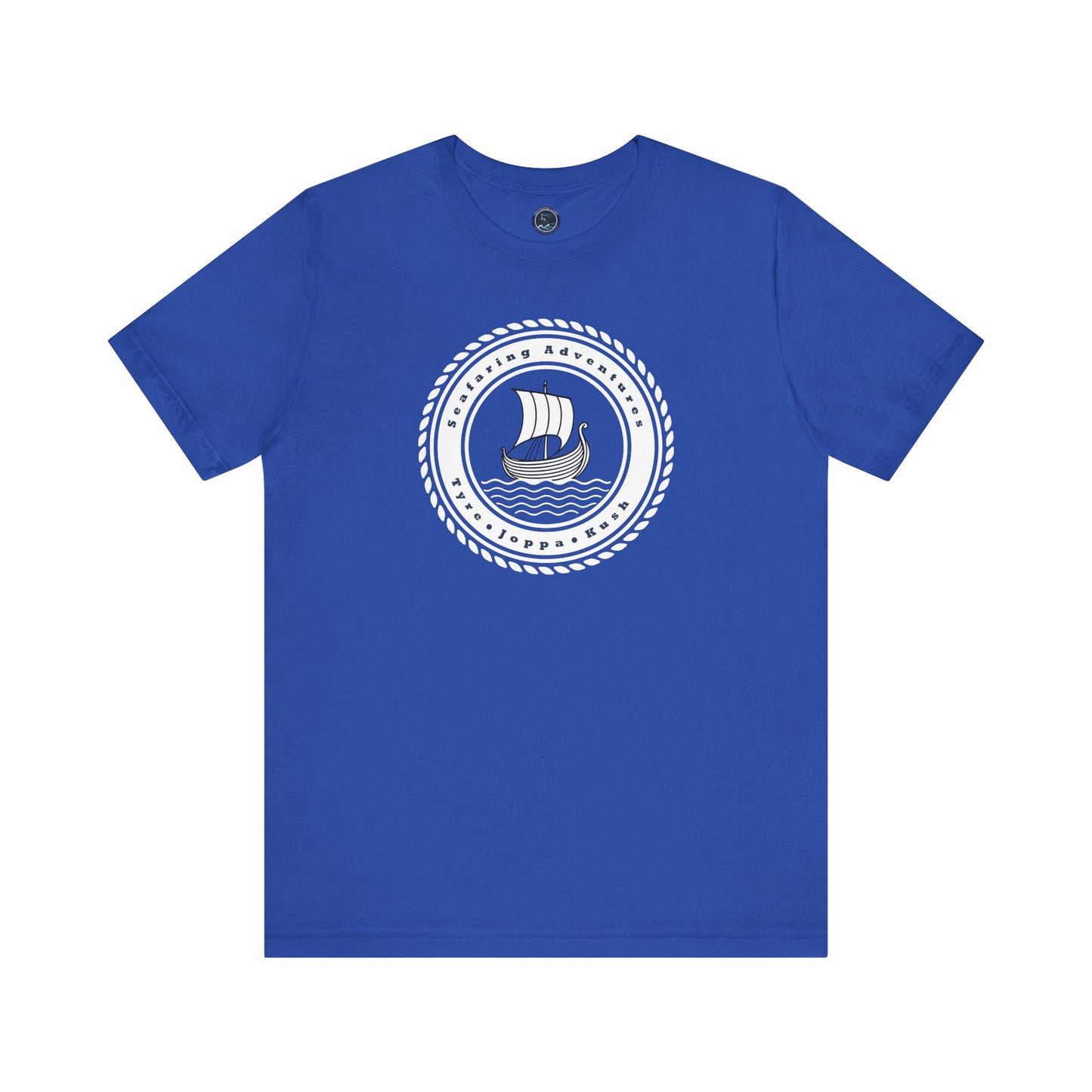 "Seafaring Adventures" Short Sleeve T-Shirt - From Tyre to Kush (Front Print)