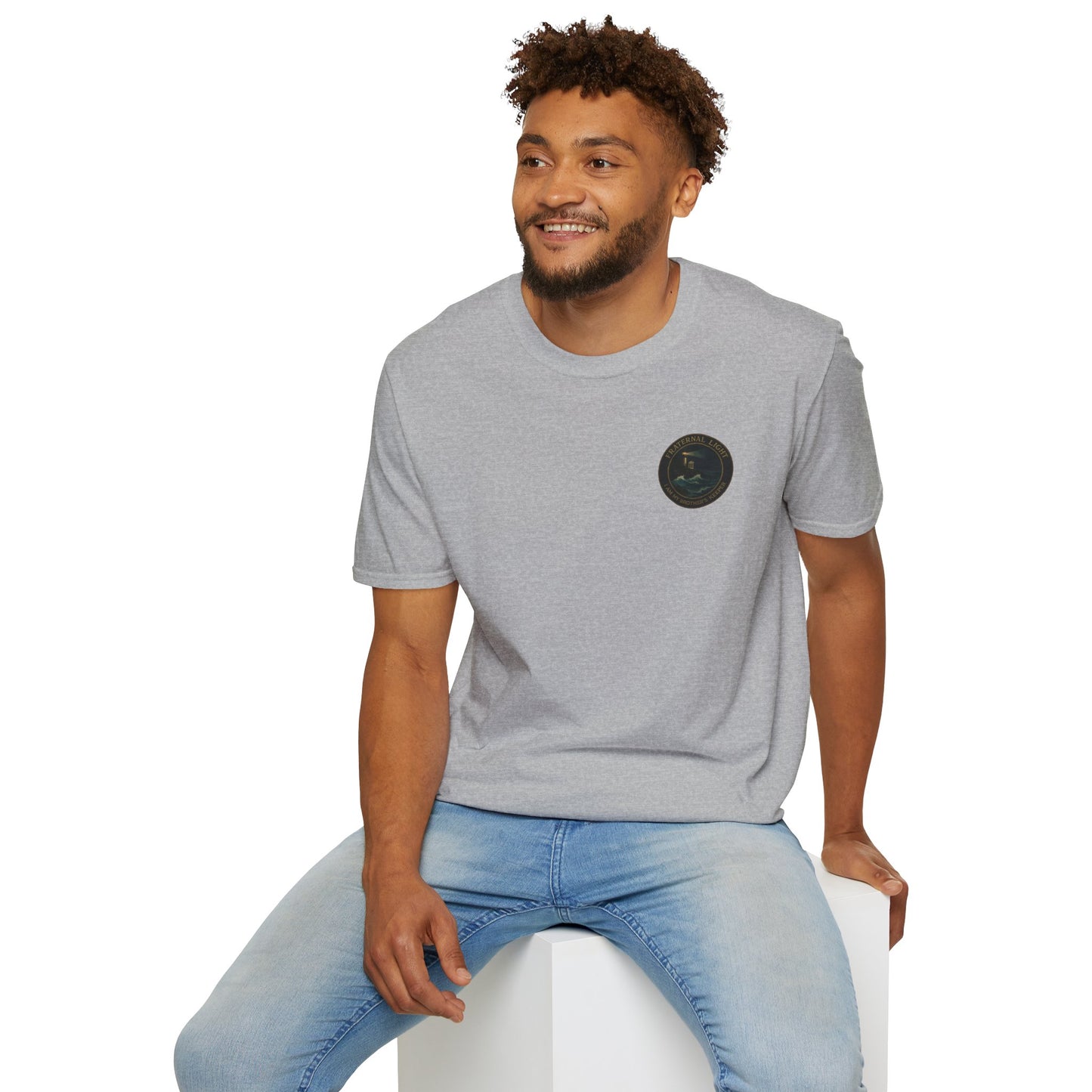 Fraternal Light Softstyle T-Shirt - Vintage Art